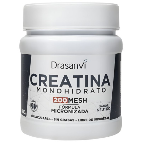 Creatina 200 Mesh Gusto Neutro 300G Drasanvi