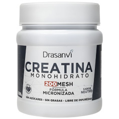 Creatina 200 Mesh Gusto Neutro 300G Drasanvi