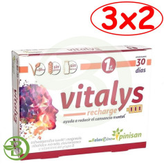 Pack 3x2 Vitalys Recharge 30 Capsule Pinisan