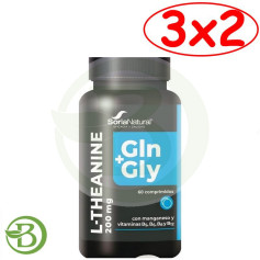 Pack 3x2 L-Theanina Complex 60 Compresse Soria Natural