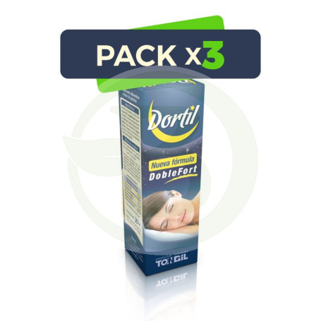 Pack 3x Dortil Doblefort 30Ml. Tongil