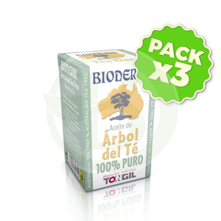 Pack 3x Tea Tree 100% Puro 15Ml. Tongil