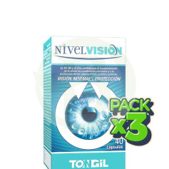 Pack 3x Nivelvisión 40 Capsule Vegetali Tongil