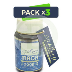 Pack 3x Maca 200Mg. 60 Capsule Estado Puro