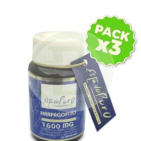 Pack 3x Harpagofito 1.600Mg. 30 Cápsulas Estado Puro
