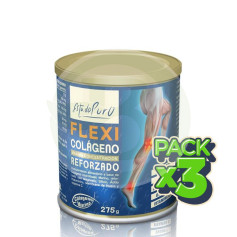 Pack 3x Flexi Collagene Reforzado 275Gr. Estado Puro