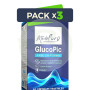 Pack 3x Glucopic 40 Cápsulas Vegetales Estado Puro-Tongil