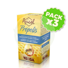 Pack 3x Apicol Propoli 40 Capsule Tongil