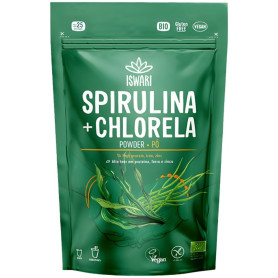 Spirulina + Chlorella in Polvere Bio 125G Iswari