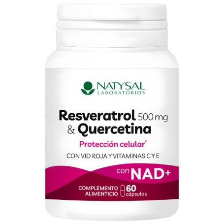 Resveratrolo e Quercitina con Nad+ 60 Capsule Natysal