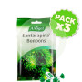 Pack 3x Caramelos Santasapina Bonbons 100Gr. Bioforce