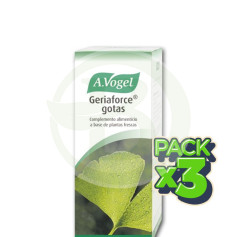 Pack 3x Ginkgoforce 100Ml. A. Vogel (Bioforce)