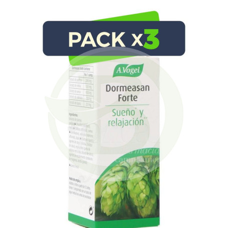 Pack 3x Dormeasan Forte 30 Comp.