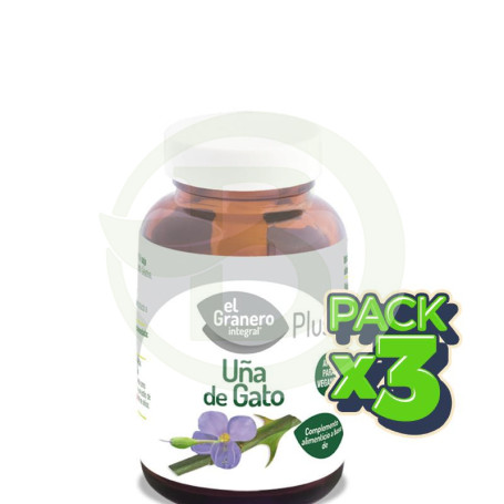 Pack 3x Uña de Gato Forte El Granero