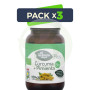 Pack 3x Cúrcuma + Pimienta Bio 120 Cápsulas El Granero