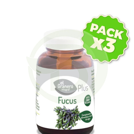 Pack 3x Fucus 30 Cápsulas el Granero
