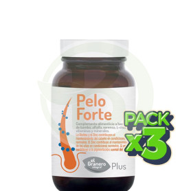 Pack 3x Peloforte 100 Cápsulas Granero