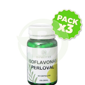 Pack 3x Perloval 60 Cápsulas Dimefar