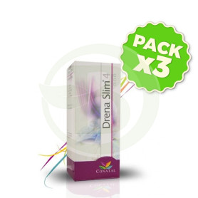 Pack 3x Drena Slim Jarabe 250Ml. Conatal