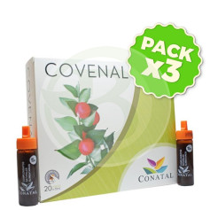 Pack 3x Covenal Plus 20 Flaconcini 15Ml. Conatal