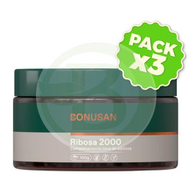 Pack 3x Ribosa 100Gr. Bonusan