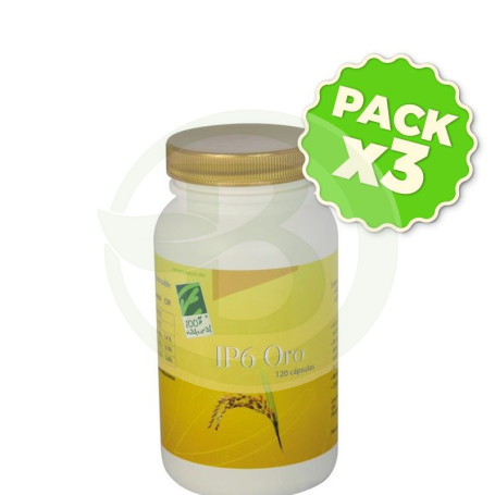 Pack 3x Ip6 Oro 120 Cápsulas 100% Natural