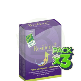 Pack 3x Resiliens Vitalidad 60 Cápsulas 100% Natural