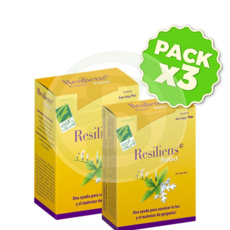 Pack 3x Resiliens Protect 30 Capsulas 100% Natural