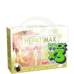 Pack 3x Hepatimax 20 Flaconcini Tongil