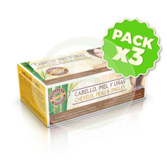 Pack 3x Nutriorgans Capelli, Pelle e Unghie 14 flaconcini Tongil