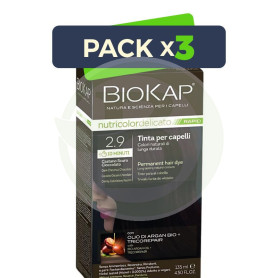 Pack 3x Rapid Delicato 2.90 Castaño Oscuro Chocolate 135 Ml Biokap