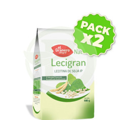 Pack 2x Lecigran (Lecitina di Soia IP) 500Gr. El Granero