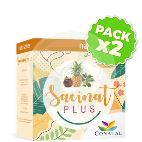 Pack 2x Sacinat Plus 14 Sobres Conatal