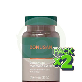 Pack 2x Cimífuga Racemosa 60 Cápsulas Bonusan