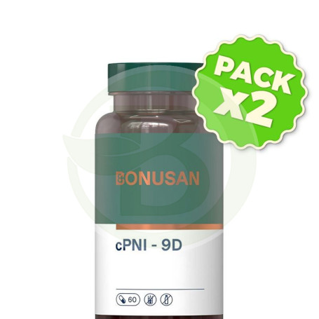 Pack 2x Cpni - 9D 60 Cápsulas Bonusan