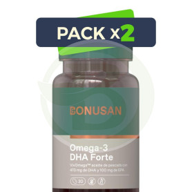 Pack 2x Omega 3 Dha Forte 30 Perlas Bonusan