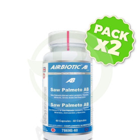 Pack 2x Saw Palmetto Complex 60 Cápsulas Airbiotic