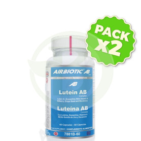 Pack 2x Luteína AB Complex 60 Cápsulas Airbiotic