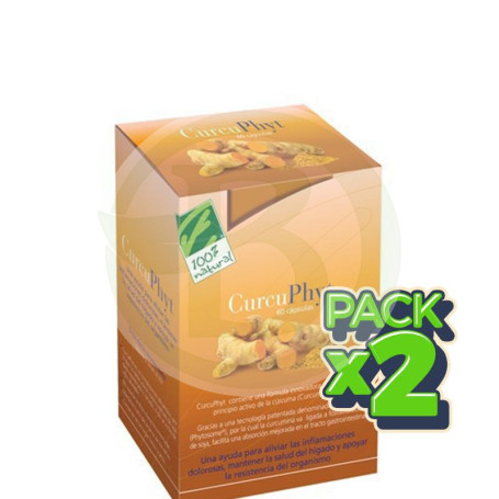 Pack 2x Curcufit 100% Natural 60 cápsulas