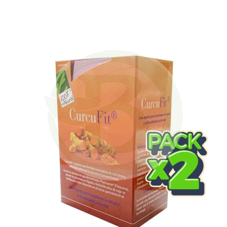 Pack 2x Curcufit 30 Cápsulas 100% Natural