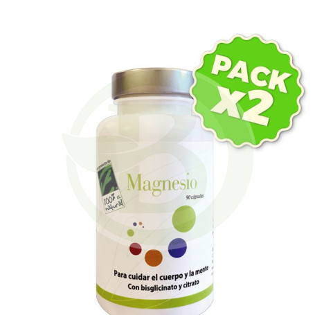 Pack 2x Fitomagnesio 90 Cápsulas 100% Natural