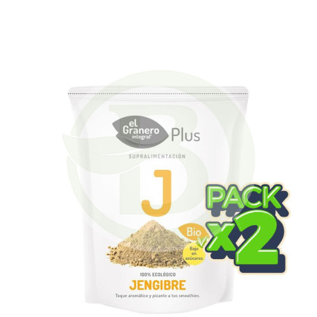 Pack 2x Jengibre Bio 150Gr. El Granero