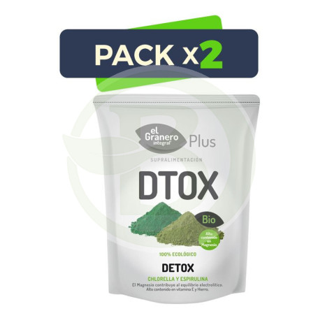 Pack 2x Detox Bio 200Gr. El Granero