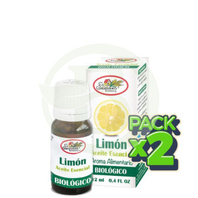 Pack 2x Aceite Esencial de Limón Bio 12Ml. El Granero