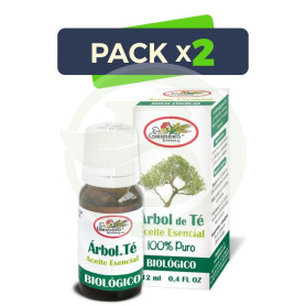Pack 2x Aceite Esencial de Árbol de Té BIO 12Ml. El Granero