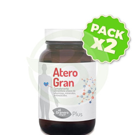 Pack 2x Aterogran Plus 270 Cápsulas Granero