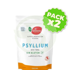 Pack 2x Psyllium senza Glutine Bio 125Gr el Granero