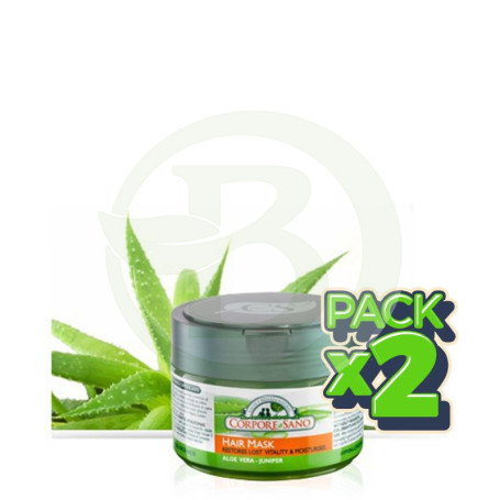 Pack 2x Mascarilla Capilar 250Ml. Corpore Sano