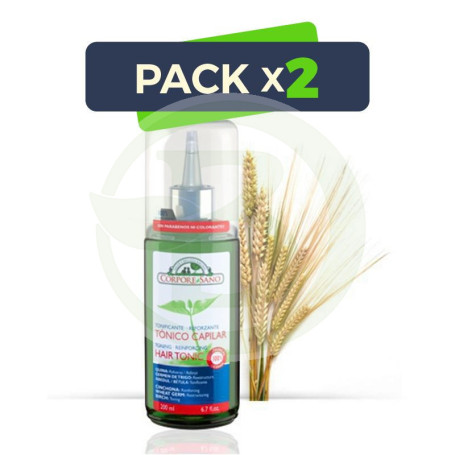 Pack 2x Tónico Capilar Reforzante 200Ml. Corpore Sano