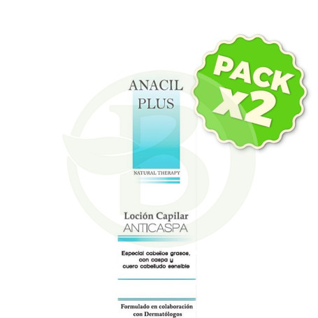 Pack 2x Locion Capilar Anticaida 125 Ml Anacil Plus